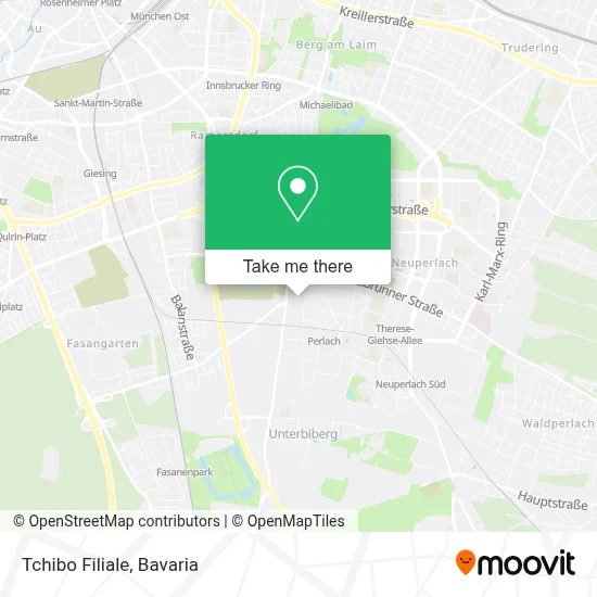 Tchibo Filiale map