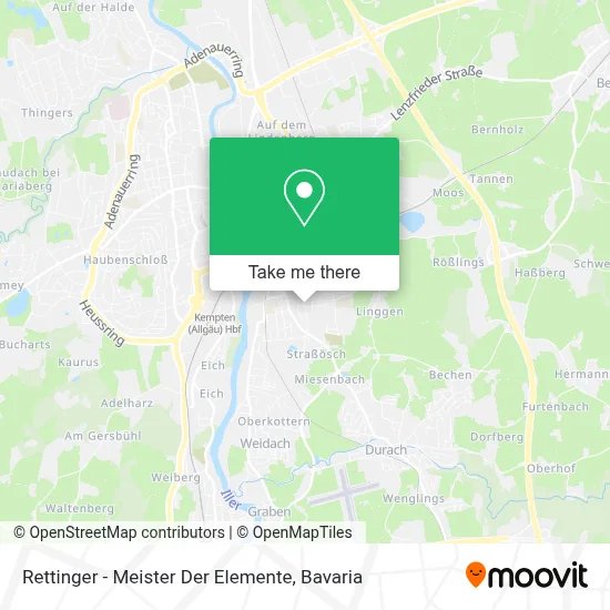 Rettinger - Meister Der Elemente map