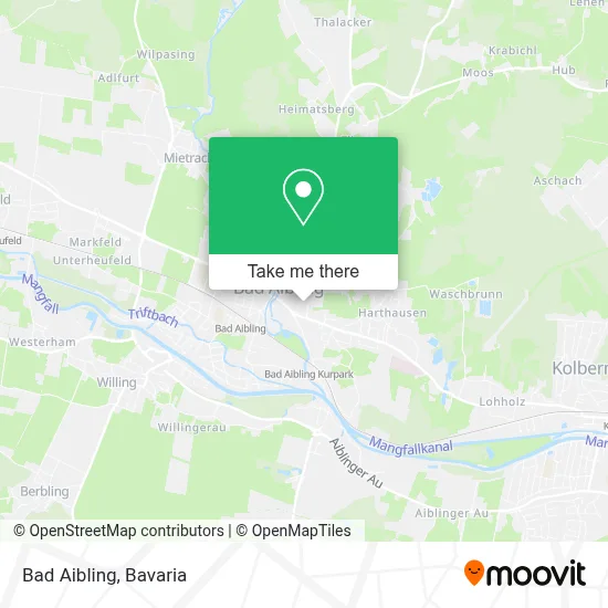 Bad Aibling map