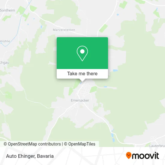 Auto Ehinger map