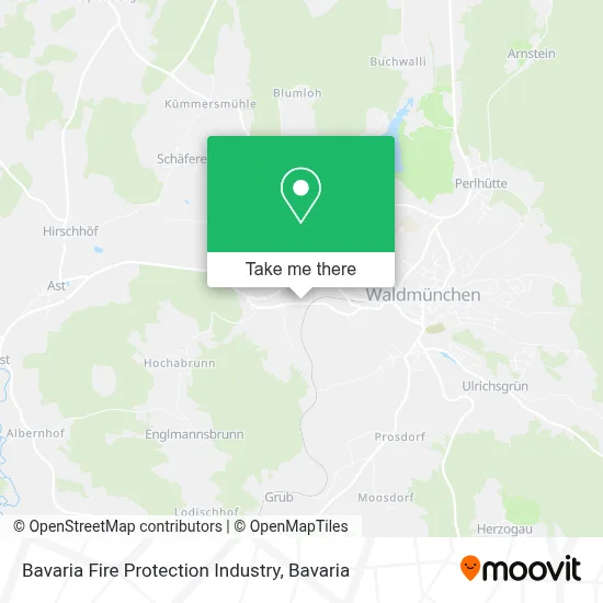 Bavaria Fire Protection Industry map