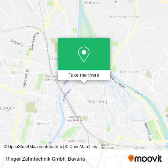 Rieger Zahntechnik Gmbh map