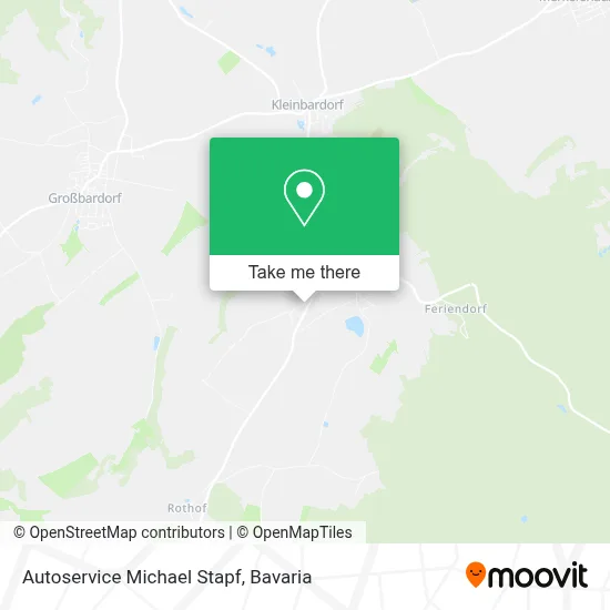Autoservice Michael Stapf map