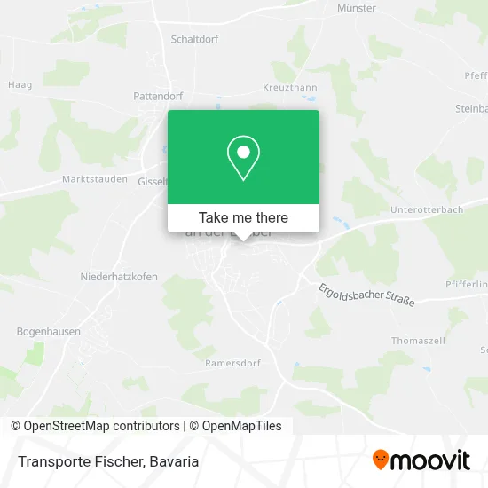 Transporte Fischer map
