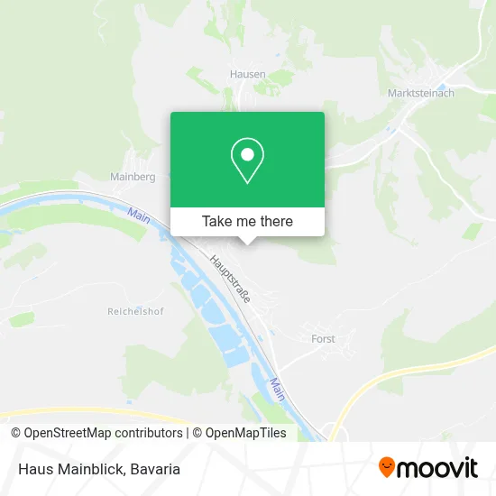 Haus Mainblick map