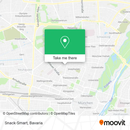 Snack-Smart map