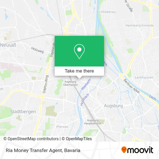Ria Money Transfer Agent map