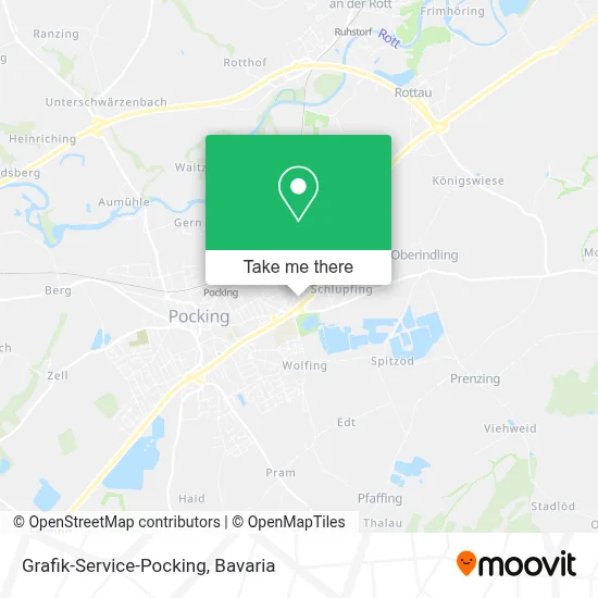 Grafik-Service-Pocking map