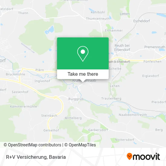 R+V Versicherung map