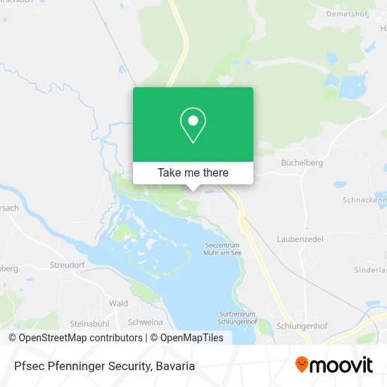 Pfsec Pfenninger Security map