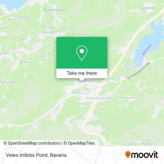 Veles Imbiss Point map