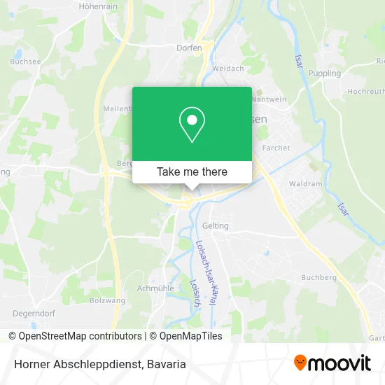 Horner Abschleppdienst map