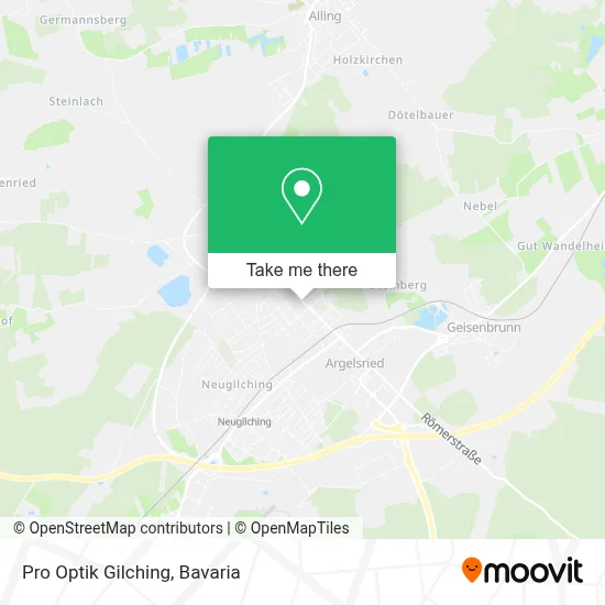 Pro Optik Gilching map