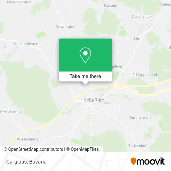 Carglass map