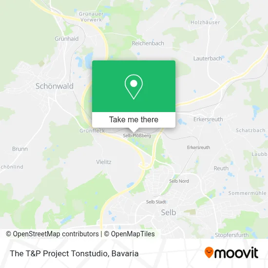 The T&P Project Tonstudio map