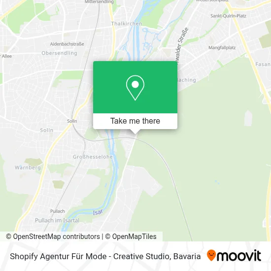 Shopify Agentur Für Mode - Creative Studio map