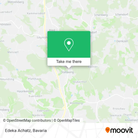 Edeka Achatz map