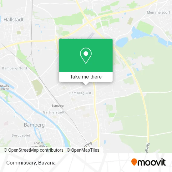 Commissary map