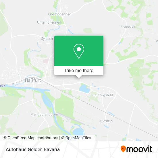 Autohaus Gelder map
