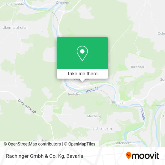 Rachinger Gmbh & Co. Kg map