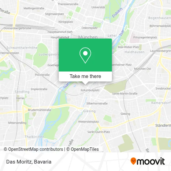 Das Moritz map