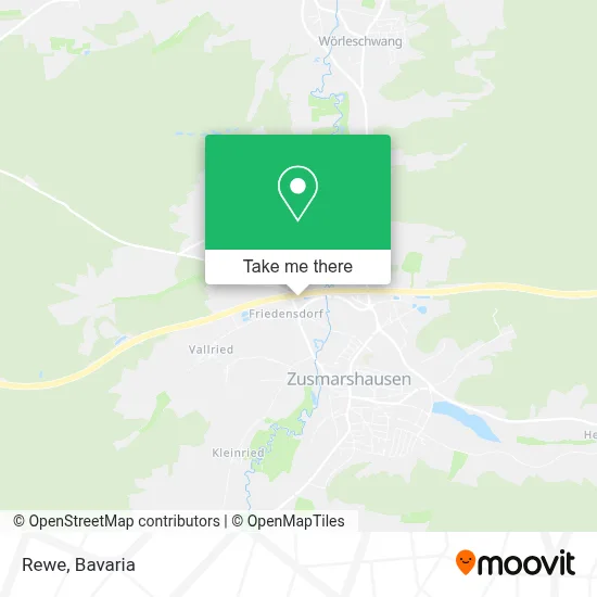 Rewe map