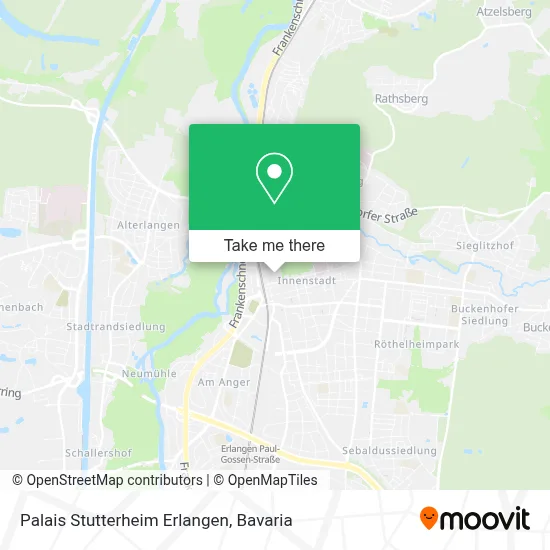 Palais Stutterheim Erlangen map