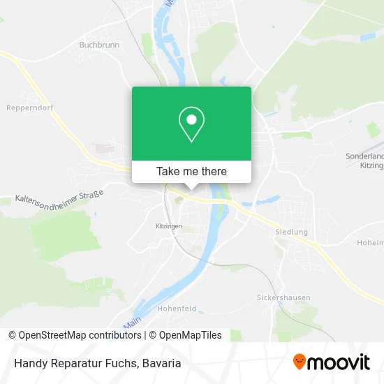 Handy Reparatur Fuchs map