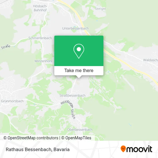 Rathaus Bessenbach map