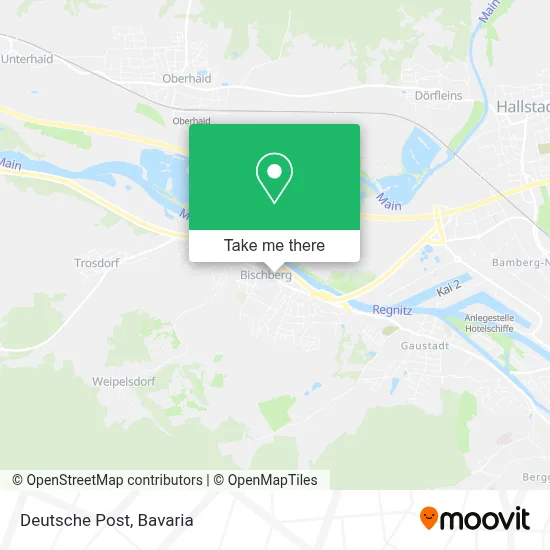 Deutsche Post map