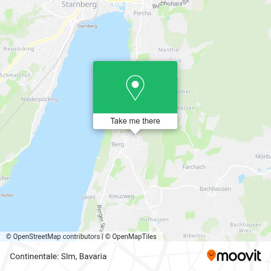 Continentale: Slm map