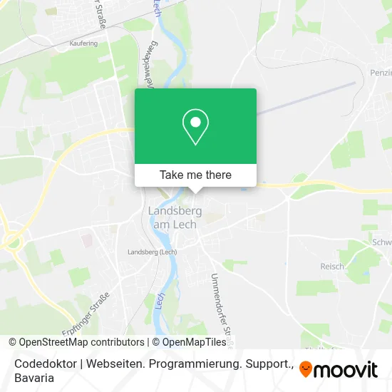Codedoktor | Webseiten. Programmierung. Support. map
