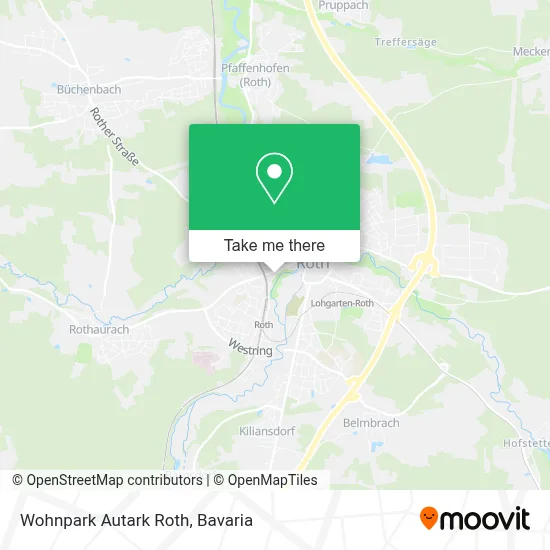 Wohnpark Autark Roth map