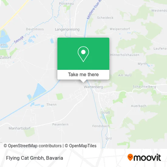 Flying Cat Gmbh map