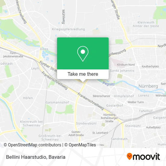 Bellini Haarstudio map
