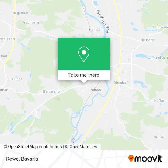 Rewe map