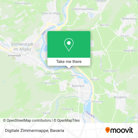 Digitale Zimmermappe map