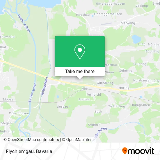 Flychiemgau map