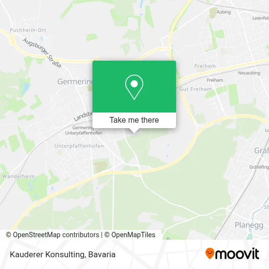 Kauderer Konsulting map