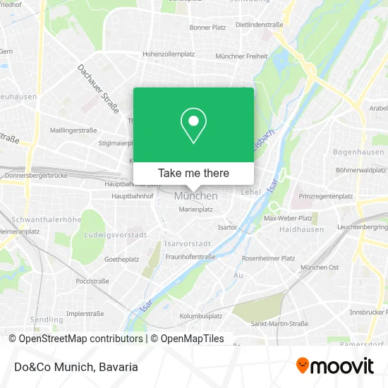 Do&Co Munich map