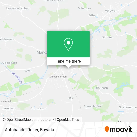 Autohandel Reiter map
