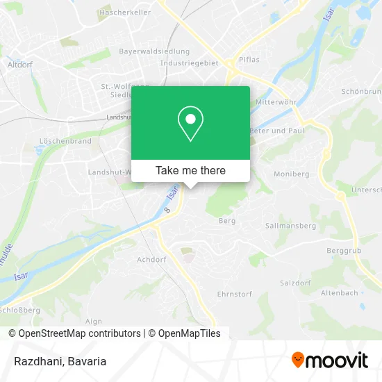 Razdhani map