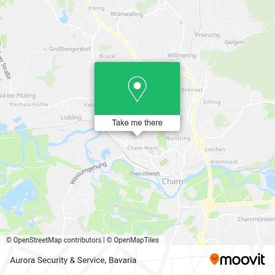 Aurora Security & Service map
