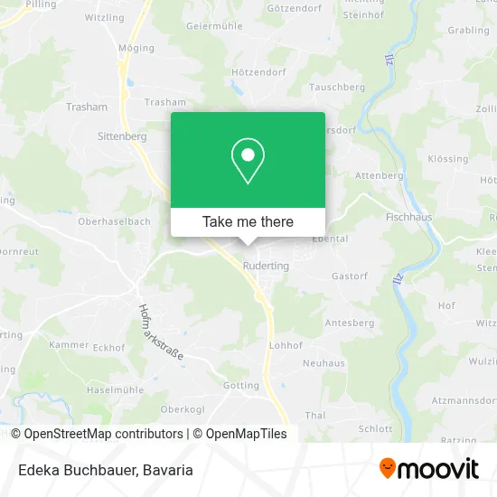 Edeka Buchbauer map