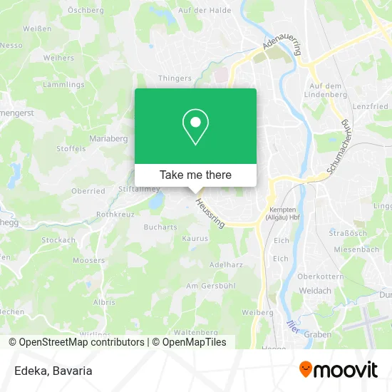 Edeka map