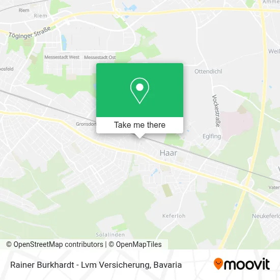 Rainer Burkhardt - Lvm Versicherung map