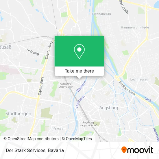 Der Stark Services map