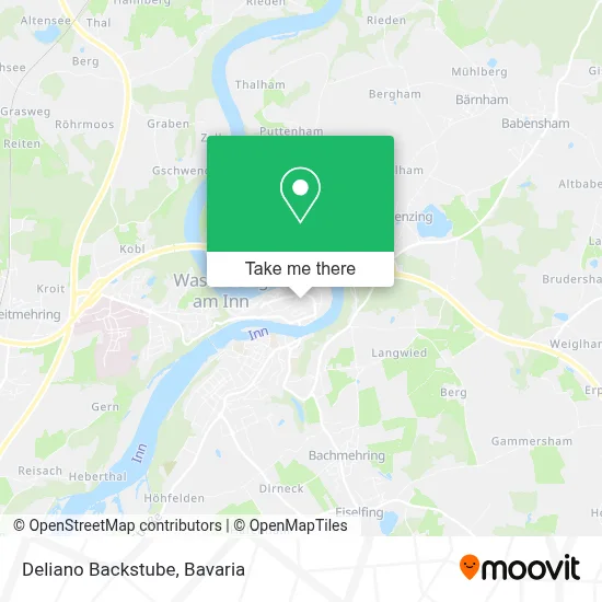 Deliano Backstube map