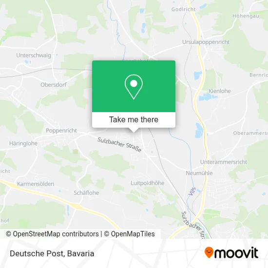 Deutsche Post map