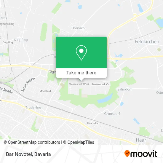 Bar Novotel map